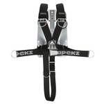 Apeks Deluxe Webbed Harness Stainless Steel Selkälevy