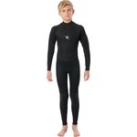 Rip Curl Junior Freelite 3/2 Flat Lock Steamer Black