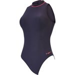 Zoggs Cable Zipped Hi neck Black
