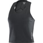 Salomon Sense Aero Short Tank Womens Deep Black