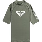 Roxy Wholehearted SS Kids Agave Green