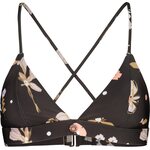 Maloja AchenseeM. Bikini Top Deep Black Flora
