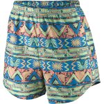 Patagonia Trailfarer Shorts - 4 1/2" Womens High Hopes Geo: Salamander Green
