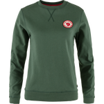 Fjällräven 1960 Logo Badge Sweater Womens Deep Patina (679)