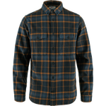 Fjällräven Övik Twill Shirt Mens Dark Navy / Chestnut (555-230)