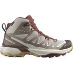 Salomon X Ultra 360 Edge Mid GTX Womens Silver Cloud / Iron / Rum Raisin
