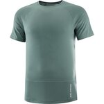 Salomon Cross Run SS Tee Mens North Atlantic