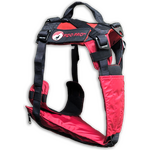 Fido Pro Panza Harness with Deployable Emergency Dog Rescue Sling V2 Red