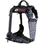 Fido Pro Panza Harness with Deployable Emergency Dog Rescue Sling V2 Black
