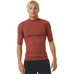 Rip Curl Dawn Patrol Perf SS Mens Red Marle