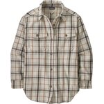 Patagonia Fjord Loft Overshirt Jacket Womens Tree Top: Pumice