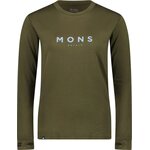 Mons Royale Yotei Classic LS Womens Dark Olive