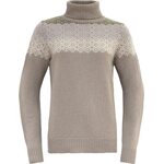 Devold Syvde Wool High Neck Womens Stone