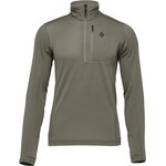 Black Diamond Coefficient LT Quarter Zip Mens Pine Smoke