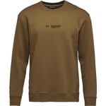 Black Diamond Heritage Wordmark Crewneck Mens Dark Curry