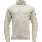 Devold Nansen Sweater High Neck Grey Melange