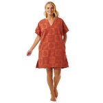 Rip Curl Holiday Poncho Womens Rust