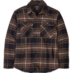 Patagonia Lightweight Insulated Fjord Flannel Shirt Mens Outdoor: Molasses Brown