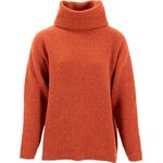 Sätila Sandby Polo Sweater Womens Orange Melange