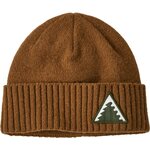 Patagonia Brodeo Beanie Dawn Tracks Patch: Shelter Brown