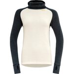 Devold Expedition Merino Silk Hoodie Womens Ink/Off White