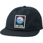 Rip Curl Saltwater Culture Art Badge Adjustable Cap Black