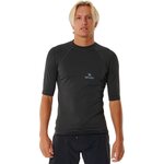Rip Curl Stack UPF Perf S/S Washed Black