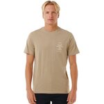 Rip Curl Search Icon Tee Mens Sand Dune