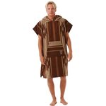 Rip Curl Searchers Hooded Towel Poncho Dusted Chocolate