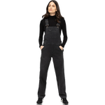 Duer Stretch Canvas Overall Womens Black