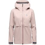 Black Diamond Factor Shell Womens Pale Mauve