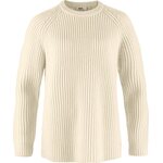 Fjällräven Övik Rib Sweater Womens Chalk White (113)