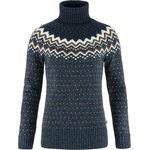 Fjällräven Övik Knit Roller Neck Womens Navy / Dark Navy (560-555)