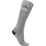 Heat Experience Heated Everyday Socks with Battery Grey