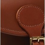 Croots Byland Leather  Cartridge Bag London Tan