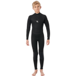 Rip Curl Junior Freelite Back Zipper Steamer 3/2 GB Black