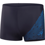 Speedo Medley Logo Aquashort Mens Navy/Cobalt Pop