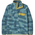 Patagonia Lightweight Synch Snap-T Pullover Mens Quilty Fitz: Wetland Blue