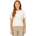 Mons Royale Yonder Merino Organic Cotton T-Shirt Womens Vintage White