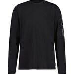 Maloja AndrianoM. Organic Cotton Longsleeve Mens Deep Black