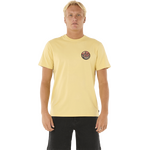 Rip Curl Wettie Passage Icon Tee Mens Straw