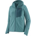 Patagonia R1 CrossStrata Hoody Womens Wetland Blue