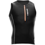 Head Tri Top Zip Man Black