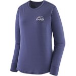 Patagonia Longsleeve Cap Cool Merino Graphic Shirt Womens Imagine Moon: Solstice Purple