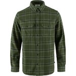 Fjällräven Övik Heavy Flannel Shirt Mens Deep Forest / Laurel Green (662-625)