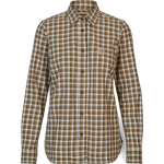 Härkila Fjell Long Sleeve Shirt Womens Dark Olive Check