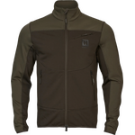 Härkila Olaf Fleece Jacket Mens Shadow Brown / Forest Night