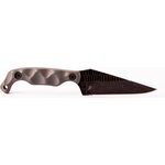 Stroup Knives Bravo 5 - G10, Acid Etched Gray