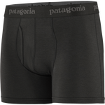 Patagonia Essential Boxer Briefs - 3 in. Mens Black