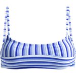 Roxy Party Wave Bralette Bikini Top Womens Dazzling Blue